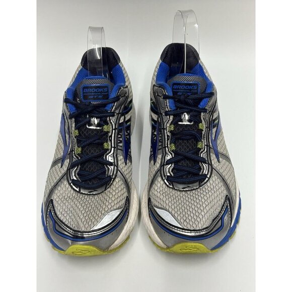 Brooks Adrenaline GTS 15 Running Shoes Men Size 10 Gray Blue Sneakers Gym main image 4
